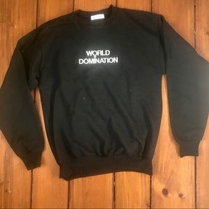 “World Domination” Black Feminist Sweatshirt